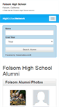Mobile Screenshot of folsomhighschool.org